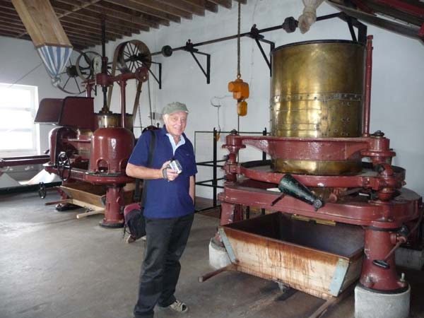 En av maskinerna i tefabriken